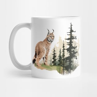 Eurasian Lynx Mug